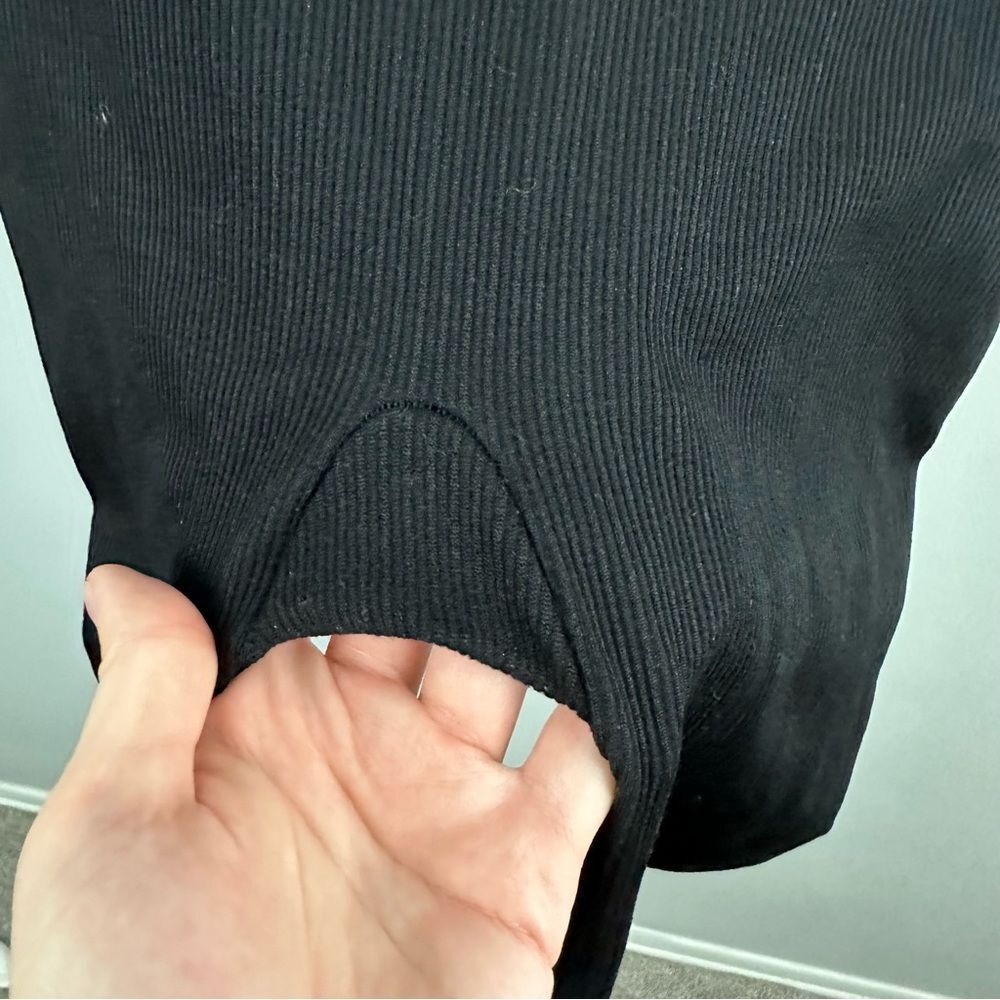 SPANX Black Look-At-Me Leggings Size Large - Picture 10 of 14